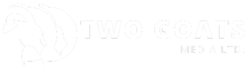 Two Goats Media Ltd. Logo (White)